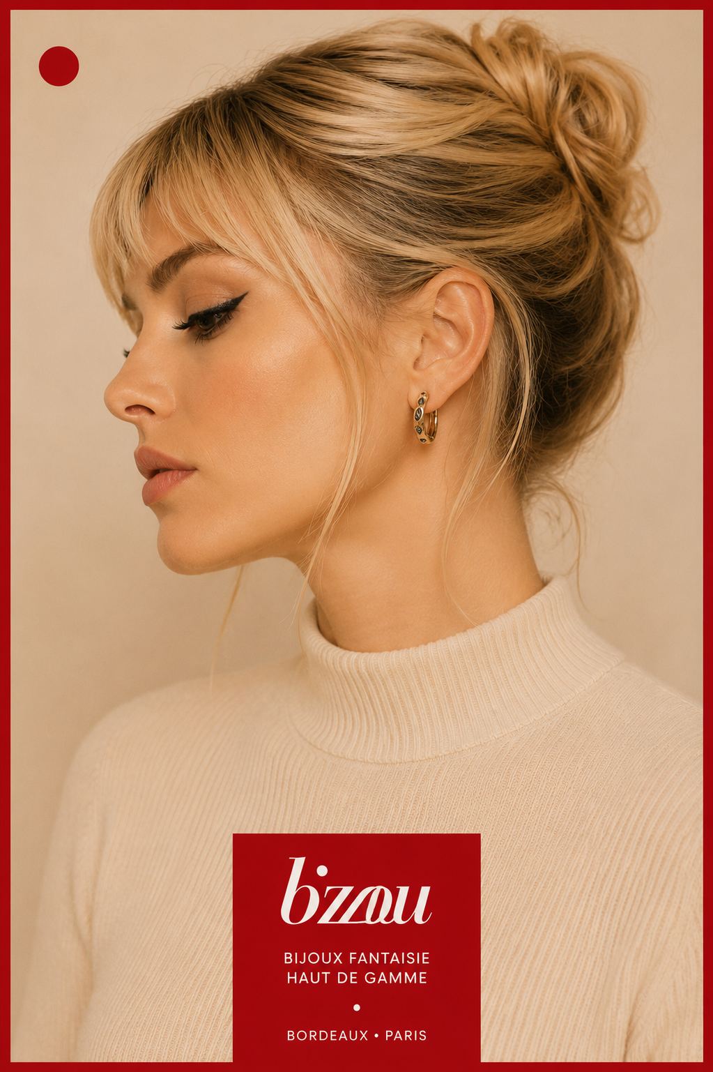 BOUCLES D'OEILLES AUDREY OR