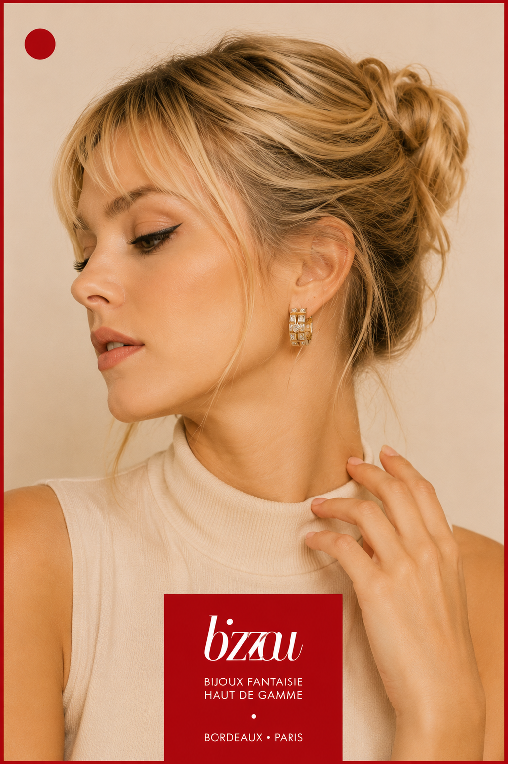 BOUCLES D'OREILLES IDA OR